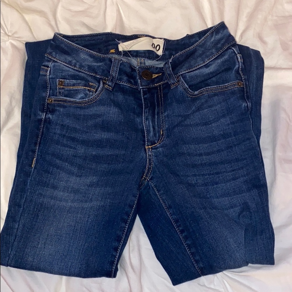 Garage 00 Blue Skinny Jeans!! Only worn once